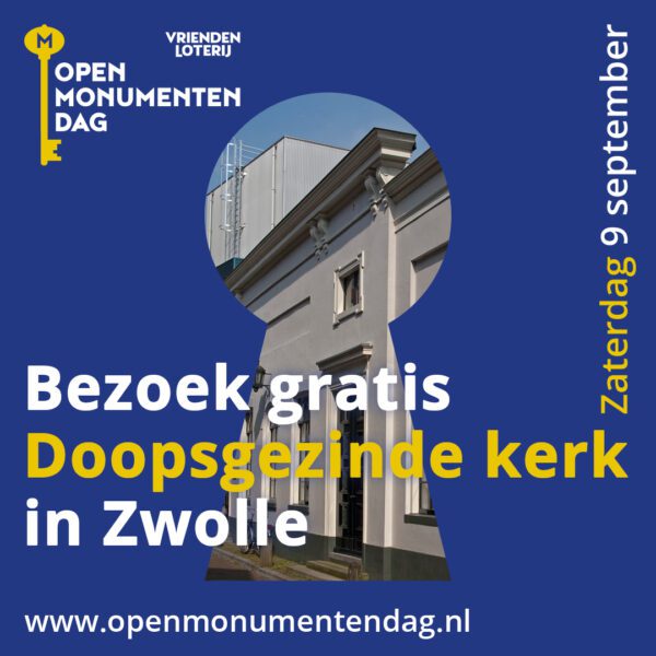 Open Monumentendag 9 September 2023