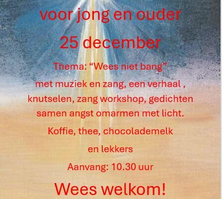 Hartelijk welkom