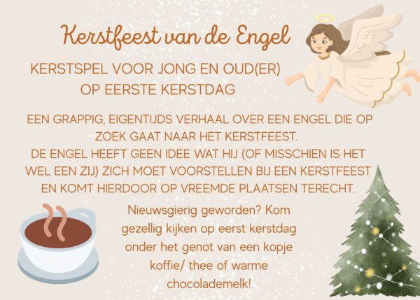 Kerstspel eerste kerstdag voor jong en oud(er)