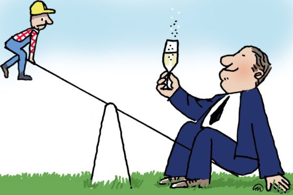 Sommige mensen zijn te rijk